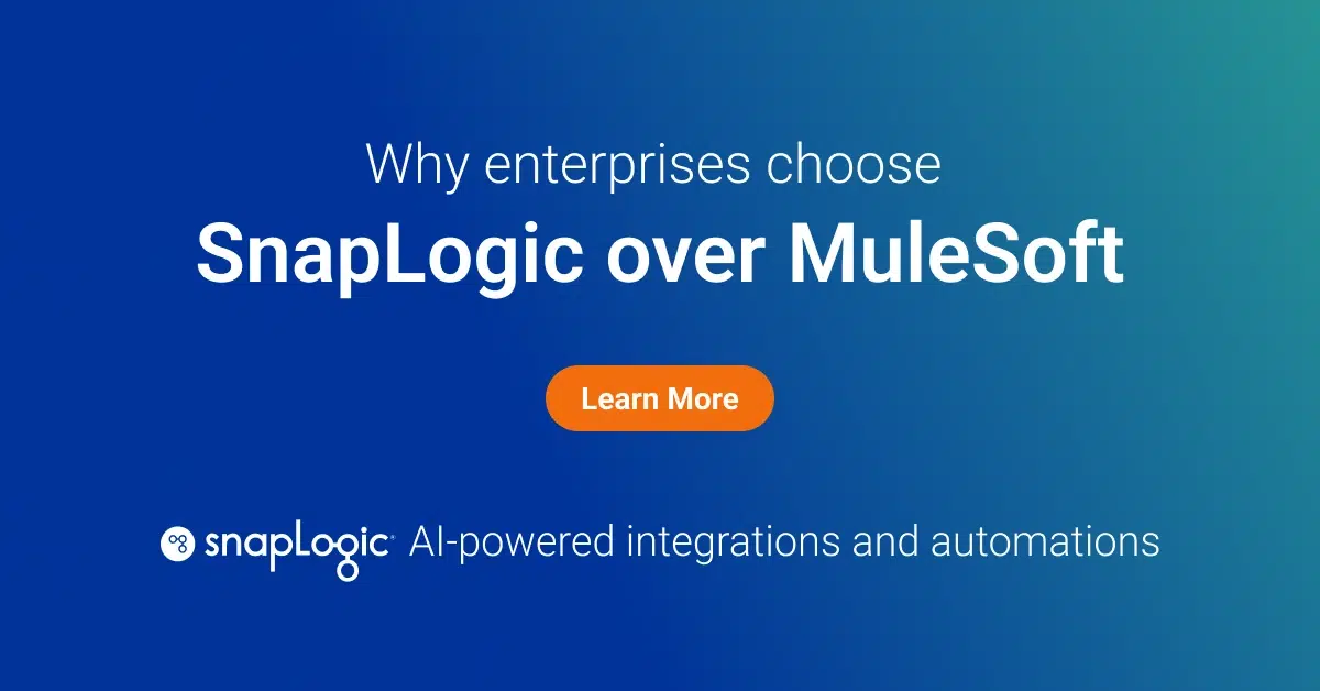 Mulesoft Alternative Why Enterprises Choose Snaplogic