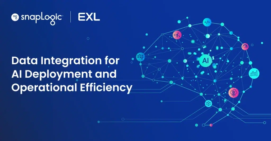 Intégration de données pour le déploiement de l'IA et l'efficacité opérationnelle avec SnapLogic et EXL