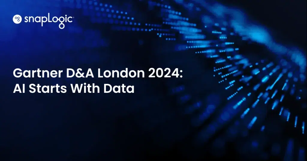 Gartner D&A London 2024: AI Starts with Data