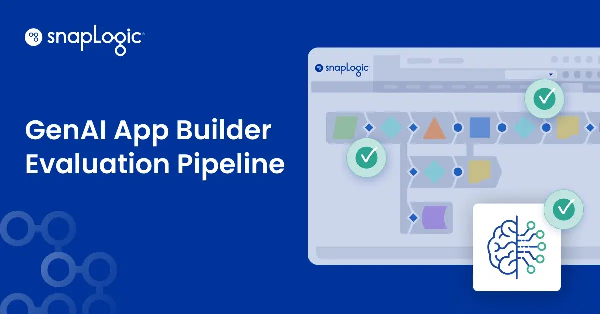 Pipeline d'évaluation du GenAI App Builder