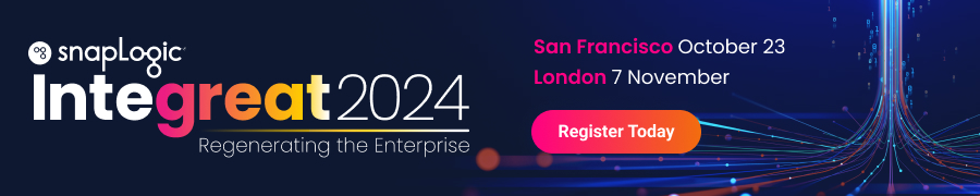 Register for SnapLogic's Integreat 2024