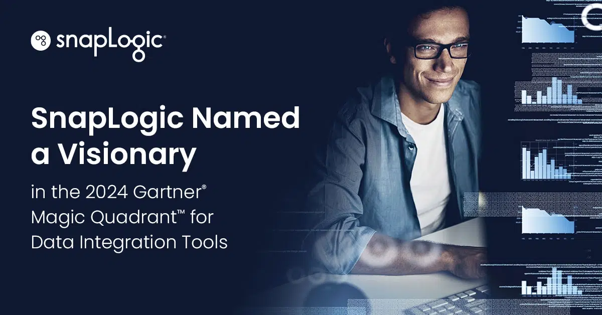 SnapLogic è stata nominata visionaria nel Magic Quadrant Gartner 2024 per gli strumenti di integrazione dei dati