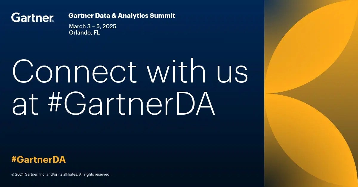 Connect with SnapLogic at Gartner Data & Analytics Summit 2025